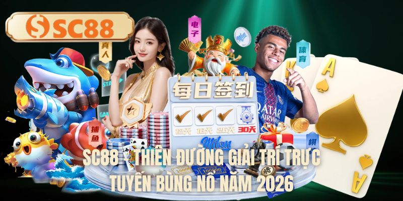 SC88 - Thiên đường giải trí trực tuyến bùng nổ năm 2026
